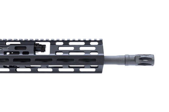 MR762 A4 rifle with birdcage flash hider